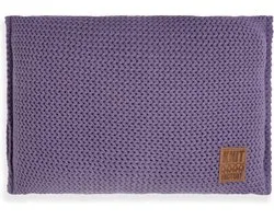Coussin Knit Factory Maxx - Violet - 60x40 cm