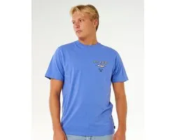 Rip Curl Fade OUT Icon TEE - Blue Haze