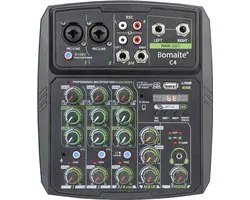 Console de mixage audio 4 canaux C4 avec écran LED intégré