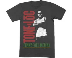 Tone Loc Heren Tshirt -L- Funky Cold Medina Zwart