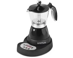G3Ferrari Risveglio Espresso – Elektrische Moka Koffiemaker met Timer en LED Display – 3 Kopjes – 400W – Warmhoudfunctie 30 min – Zwart