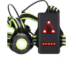 Hardloop Verlichting 2.0 Nieuwe Generatie · Krachtige USB Oplaadbare LED Borstlamp · Hardloop Licht · Running Lights · Hardloop Lampjes · Verlichting Wandelen