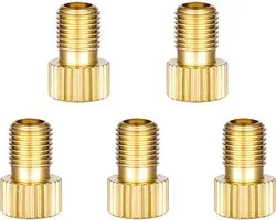 MMOBIEL 5 x MMOBIEL de Vélo Adaptateur Presta vers Schrader SV AV DV Dunlop Valve Française