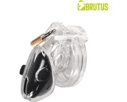 BRUTUS Volt Cage - Electro Chastity Cage Cage de chasteté - Transparent