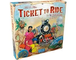 Ticket to Ride India & Zwitserland - Uitbreiding - Bordspel