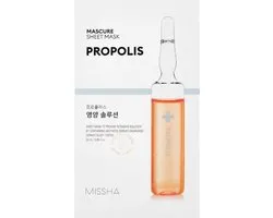 Missha Mascure Propolis Rescue Solution Sheet Mask  (Set van 10 stuks)