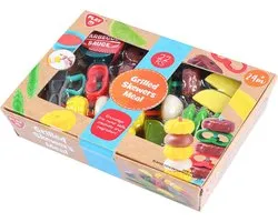 Play Toy Food Brochettes grillées Ensemble de jeu, 22 pcs..