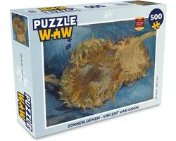 Puzzel Zonnebloemen - Vincent van Gogh - Legpuzzel - Puzzel 500 stukjes