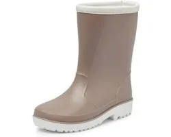 Gevavi Boots - Bodi gevoerde kinderlaars PVC taupe - maat 22
