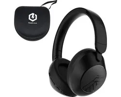 PowerLocus Orion - Koptelefoon Draadloos – Koptelefoon Bluetooth - met ENC Microfoon – 70 Uur batterijduur - Memory Foam Oorkussens - Wireless & met Aux kabel Mode – incl. Premium Case - Zwart