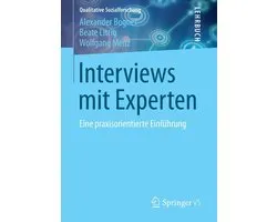 Humanities, Social Science (German Language) - Interviews mit Experten