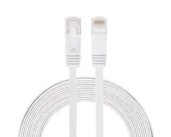 Par câble internet Qubix - 10 mètres - blanc - Câble Ethernet CAT6 - Câble RJ45 UTP avec vitesse de 1000Mbps - Câble réseau de haute qualité!