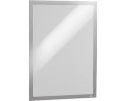 Durable 487323 DURAFRAME A3 - 4873 Infoframe, zelfklevend DIN A3 Zilver (b x h) 325 mm x 445 mm 2 stuk(s)