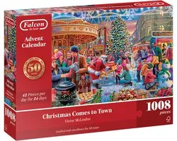 Falcon Advent Kalender Puzzel 1008 Stukjes