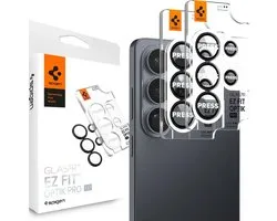 Spigen Camera Lens Protector Geschikt voor Samsung Galaxy S26 Ultra - Glas.tR EZ Fit Optik Pro - 9H Tempered Glass - Gemakkelijke Installatie - Zwart 2-Pack