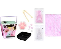 MGA Entertainment Tataba Squishy - verzamelitem, schattige personages, flocking om zelf te maken, ondoorzichtige doos, leeftijd 3+