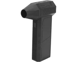Mini Jet Blower - Handventilator Turbo - Buitenactiviteiten - Borstelloze Motor - 18 x 13 x 5 cm - Zwart
