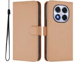 Étui Coverup - Convient pour Xiaomi Redmi Note 14 Pro 5G / Pro+ / Poco X7 - Étui Coverup Book - Beige