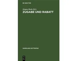 Sammlung Guttentag- Zugabe und Rabatt
