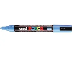 Posca Marker Junior 2,5 Mm Pc-5m Bleu Clair Moyen