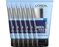 L'Oréal Paris Studio Line Radical 24H - Fibre Gel Super Strong - 6 x 150 ml