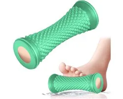 Voetmassage Roller - Handmatige voetmassage - Massagetool voor diepe weefsel spieren - Ideaal voor het verlichten van plantaire fasciitis, neuropathie, pijn in de voetboog en hielspoor - Groen