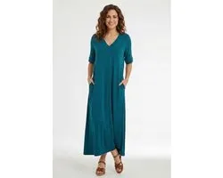 DIDI Dames Loose dress Amore Green heron maat 38/40