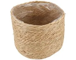 Omgoods - Aboiledy Zeegras Bloempot - Geweven Plantenpot S