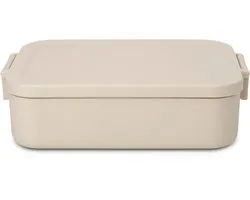 Brabantia Make & Take Lunchbox/Broodtrommel - Medium - Kunststof - Soft Beige