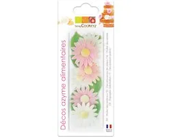 ScrapCooking Eetbare Papieren Decoratie Madelief & Blad set/12