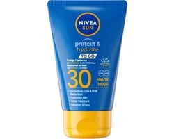 NIVEA SUN Protect & Hydrate Pocket Size Zonnemelk - Mini Zonnebrand - SPF 30 - Waterbestendig - Trekt snel in - 50 ml