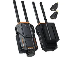 Lemorele Wireless Video Transmitter & Receiver Kit R100-PLUS - 1080P 60Hz - Dual HDMI - 656FT Bereik - Voor Videografen, Fotografen, en Filmmakers