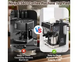 Silicone upper mat for Ninja Luxe Cafe Premier ES601EU, scratch-resistant and heat-resistant protection with non-slip - ShopVlot