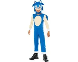 Rubies - Costume Sonic - Costume Enfant Sonic The Hedgehog Deluxe - Bleu - Taille 116 - Déguisements - Déguisements