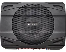 Caliber Subwoofer Auto Met Versterker - 500W Piekvermogen - Actieve Subwoofer - Underseat Subwoofer - 8 Inch Subwoofer
