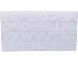 DIY Crystal Epoxy Glue Mould, for Letter Silicone Molds (Negative)
