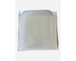 Allecto - 100 Micron Cd Cases met Flap - 200 Stuks - DragonTrading