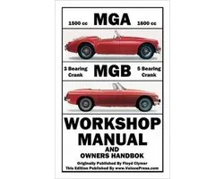 Mga & Mgb Workshop Manual & Owners Handbook
