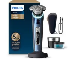 Rasoir électrique Philips i9000 Prestige pour homme - Avec système Quick Clean - Blauw - XP9201/30