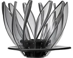 HARIO V60 Dripper Suiren - Transparent Black - 02 Size - VDSU-02-TB