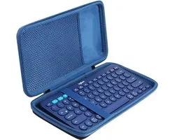 Draagbare Beschermcase voor Logitech Pebble Keys 2 K380s en K380 Multi-Device - Ideaal voor Reizen, Bescherming en Organisatie