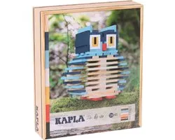 KAPLA - KAPLA Kleur - Constructiespeelgoed - UIL KOFFER - 120 Plankjes - FR/DE/EN/ES