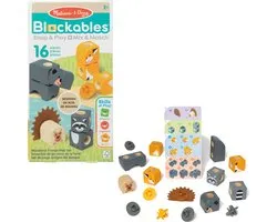 Spinmaster Melissa & Doug - Blockables™ Bosvrienden – 360° bouwen