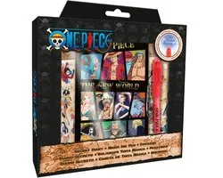 Journal intime One Piece Anime + Stylo UV magique – Licence Kids