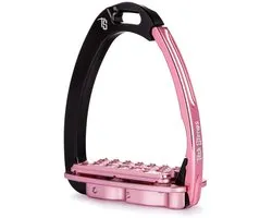 Tech Stijgbeugels Venice EVO Plus-Zwart-roze