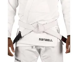 Sanabul Essential BJJ Band – Jiu Jitsu Riem – Wit – Maat K2