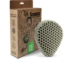 Tu-Untangle Konjac Spons Matcha - Douche Spons met Scrubzijde - 100% Biologisch Afbreekbaar Badspons