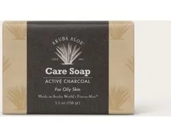 Aruba Aloe Active Charcoal Zeep | Stimuleert huidherstel | 156 gr