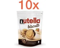 Nutella Biscuits Voordeelverpakking – 10 x 304g – Gevulde Koekjes