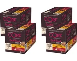 Wellness Core Small Breed Savoury Butcher Multi-Pack - Hondenvoer - 4 x Mix 6x85 g